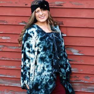 Tie Dyed Poncho